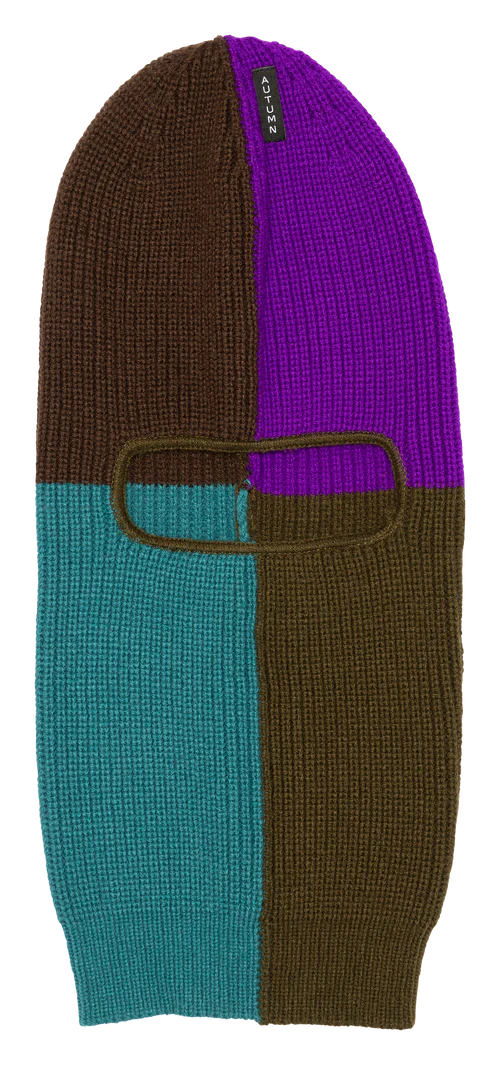 AUTUMN Patchwork Balaclava Stones Winter Face Masks Autumn