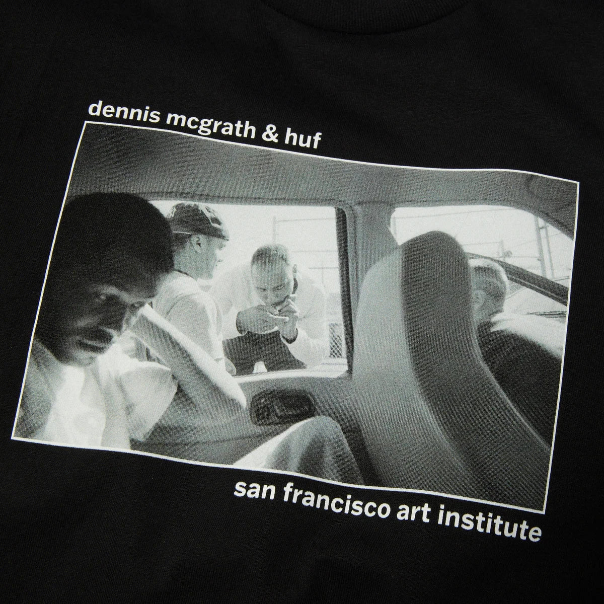 HUF Paved With Gold T-Shirt Black Men's Short Sleeve T-Shirts Huf