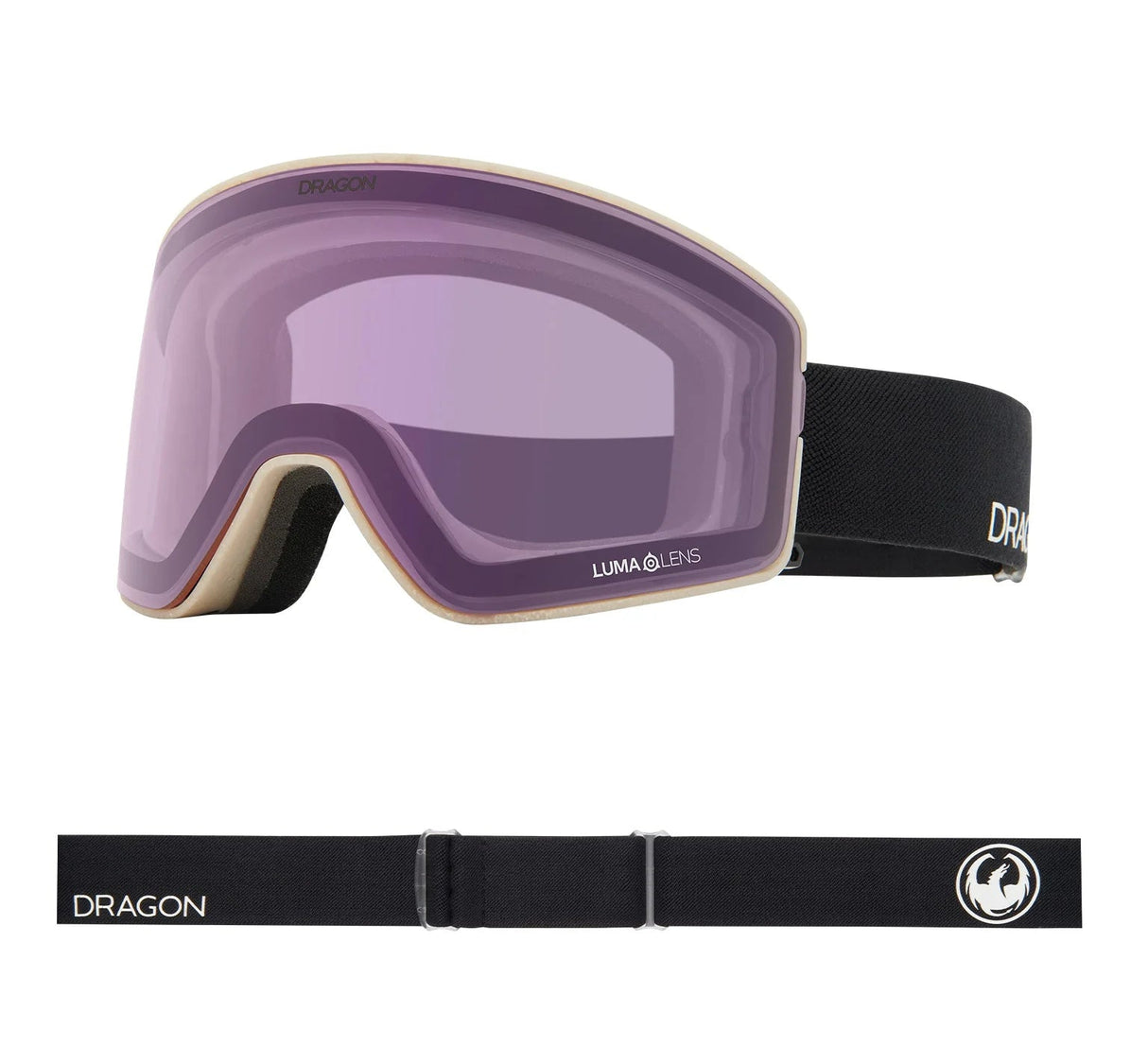 DRAGON PXV2 Raw - Lumalens Midnight + Lumalens Violet Snow Goggle Snow Goggles Dragon