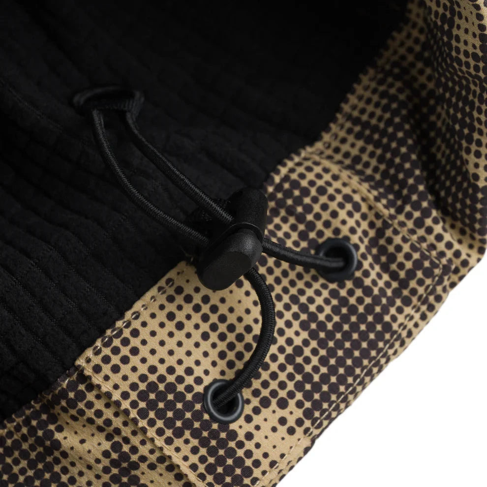 SOUVENIR Parachute Snow Pants Brown Blotch Print 2026 Men's Snow Pants Souvenir