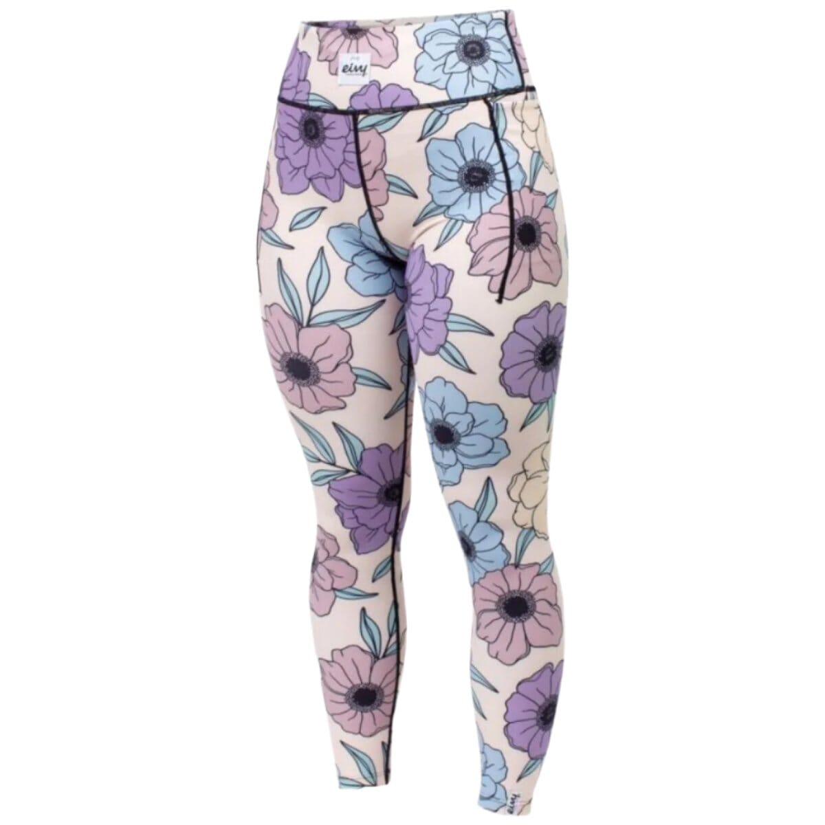 EIVY Women's Pocket Base Layer Tights Big Flower Women's Base Layers Eivy
