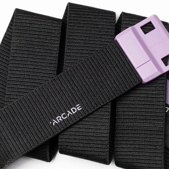 ARCADE Polar Mag Stretch Belt Black Vio Men's Belts ARCADE