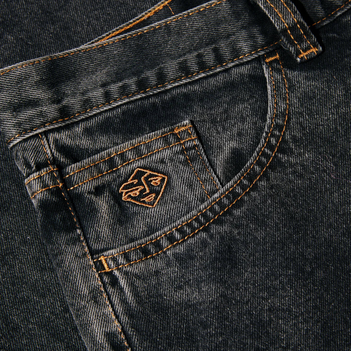 POLAR '89 Denim Washed Black Men's Denim Polar