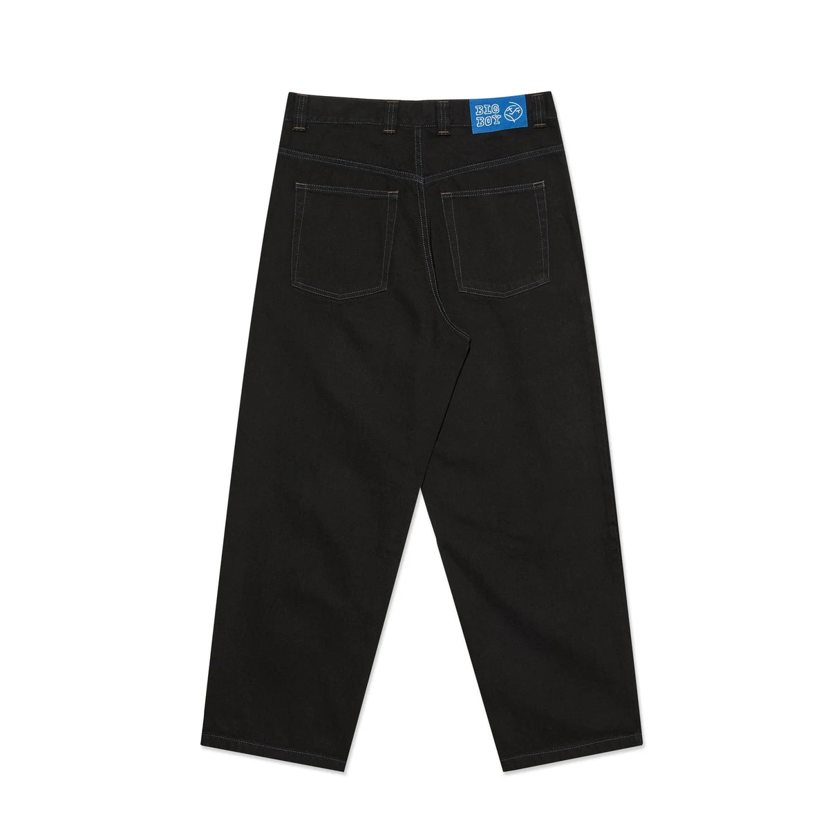 POLAR Big Boy Pants Black/Blue Stitching Men's Denim Polar