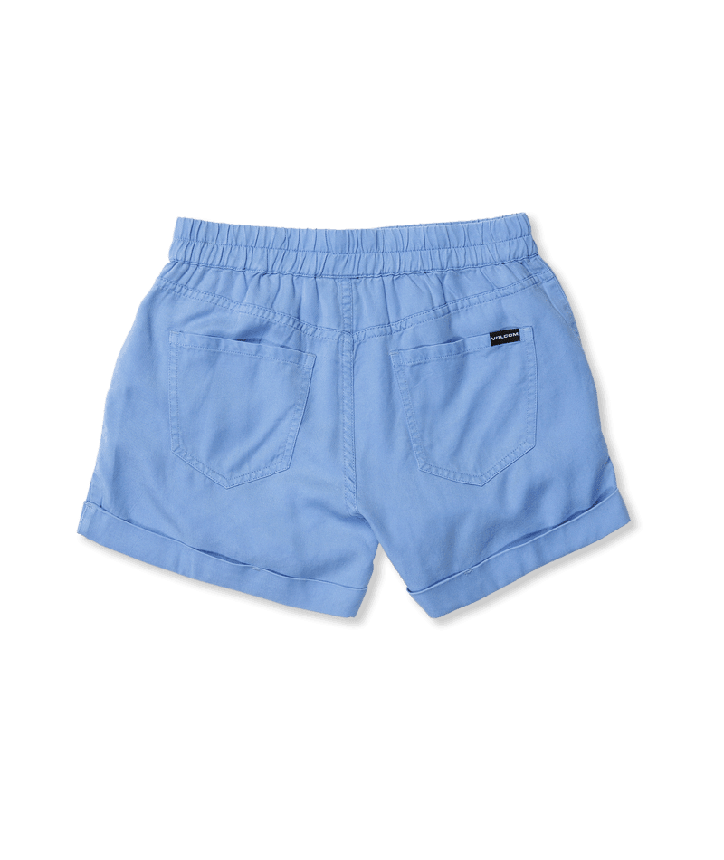 VOLCOM Girl's Sunday Strut Shorts Coastal Blue Girl's Walkshorts Volcom