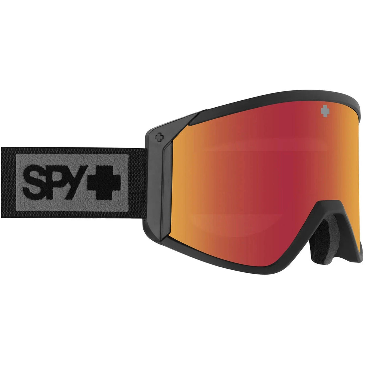 SPY Raider Matte Black - ML Rose with Red Mirror Snow Goggle Snow Goggles Spy
