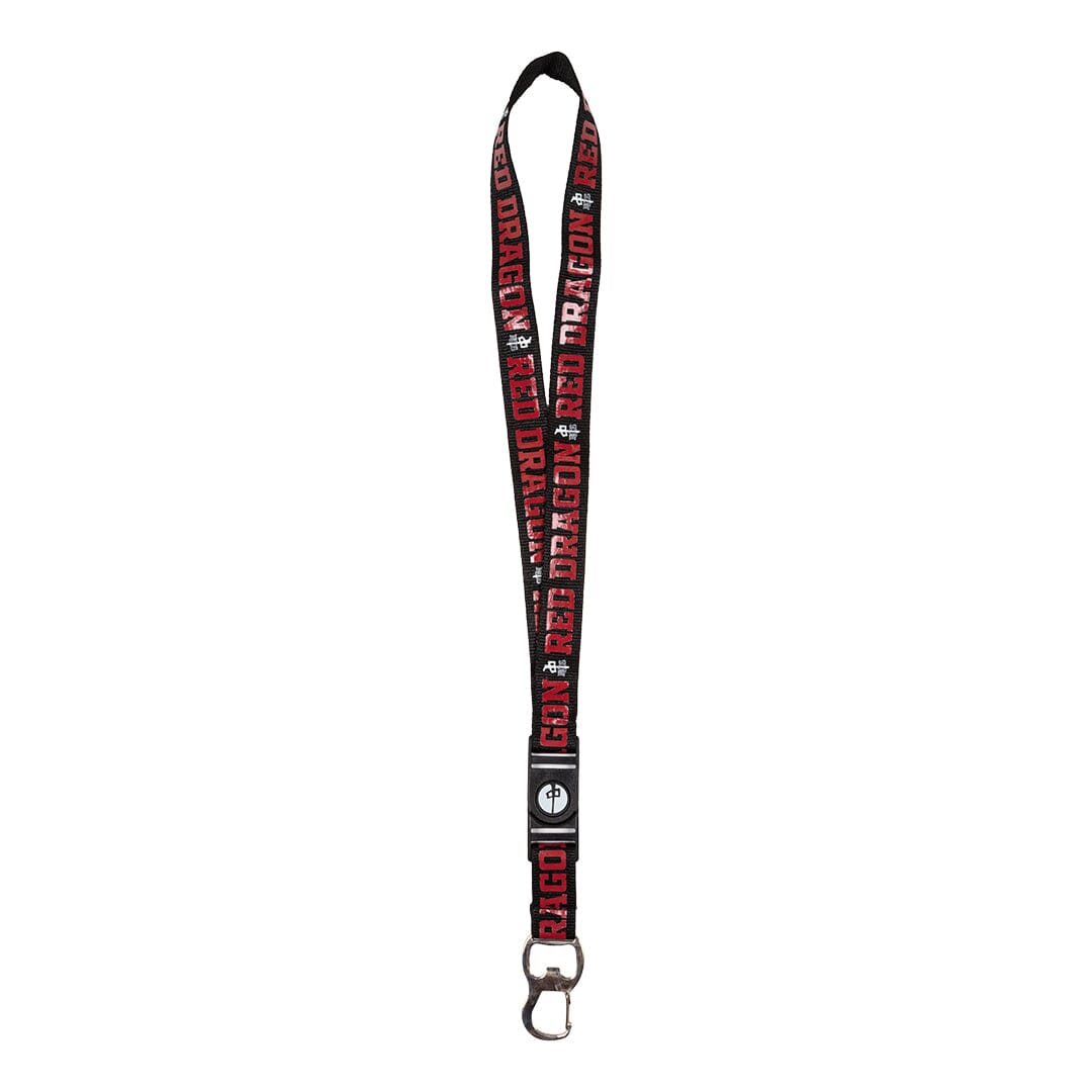 RDS Lanyard Black/Red Lanyards and Keychains RDS