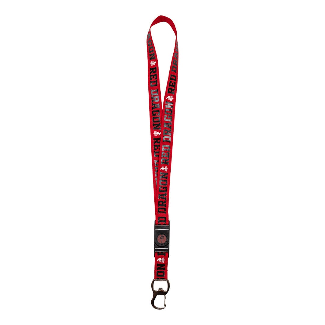 RDS Lanyard Red/Black Lanyards and Keychains RDS