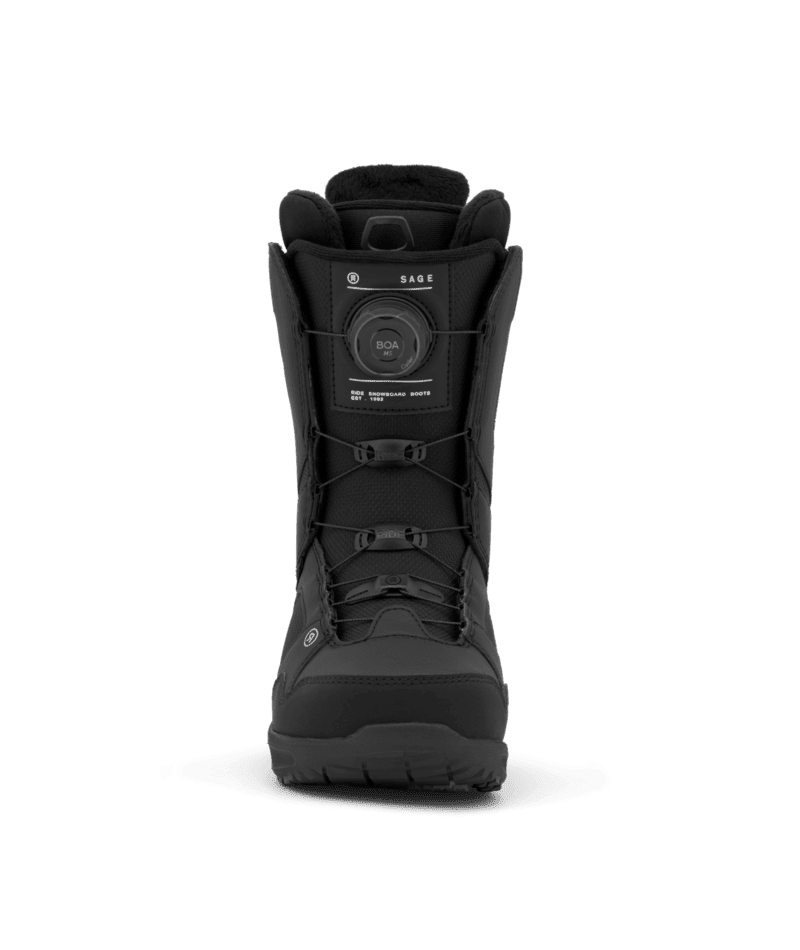 RIDE Women's Sage Snowboard Boots Black 2027 Women's Snowboard Boots Ride
