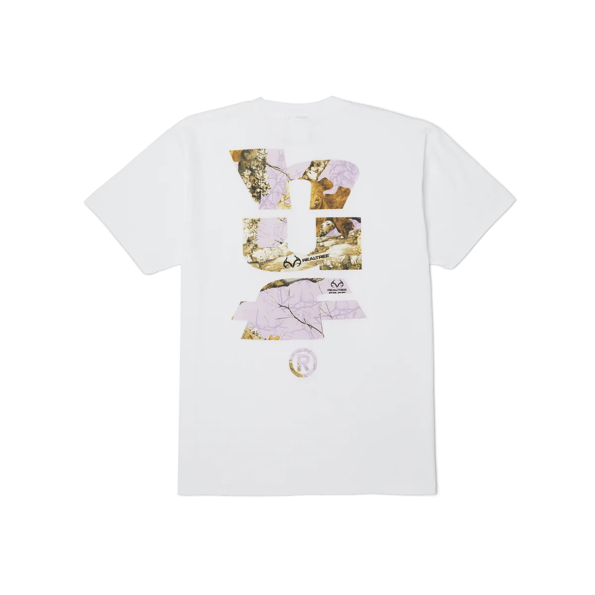 HUF X RealTree Megablast T-Shirt White Men's Short Sleeve T-Shirts Huf