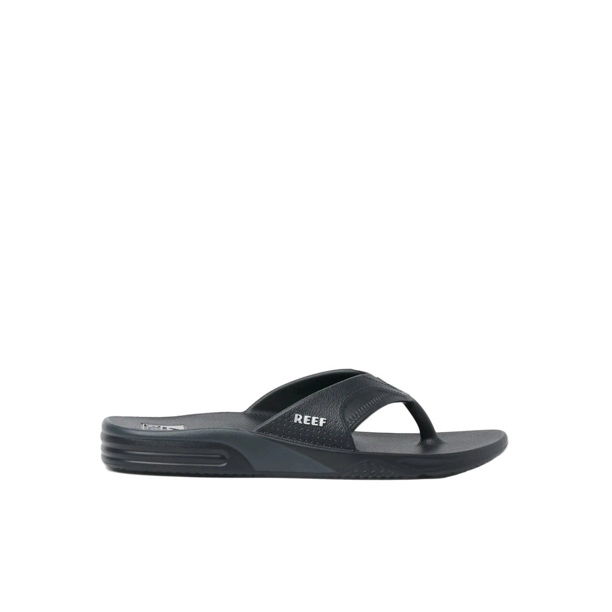 REEF Fanning H2O Sandals Black/Silver Men's Sandals Reef