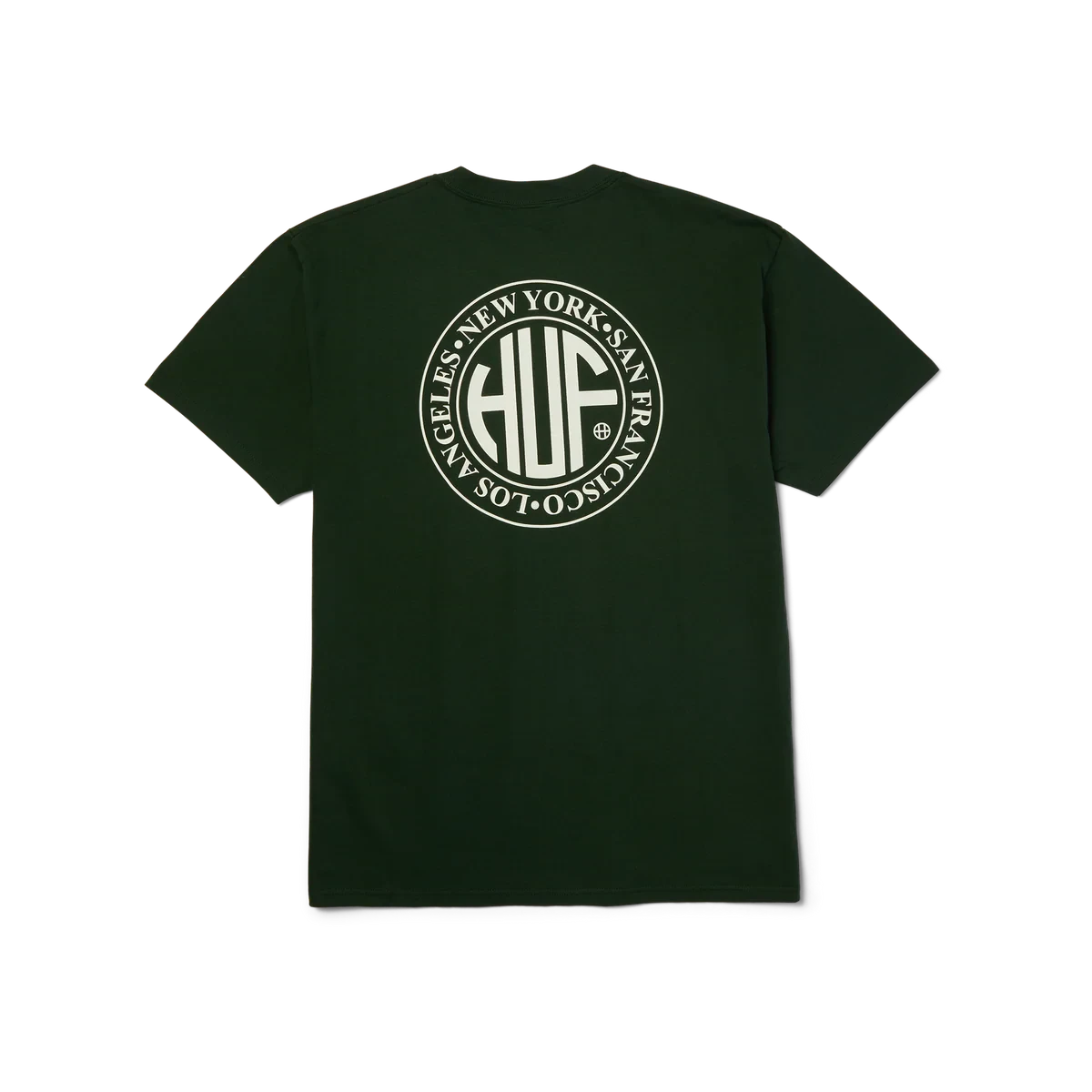 HUF Regional T-Shirt Forest Green/White Men's Short Sleeve T-Shirts Huf