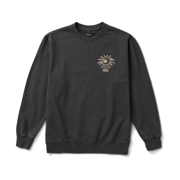 ROARK Moto Fleece Crew Onyx Men's Crewnecks Roark Revival