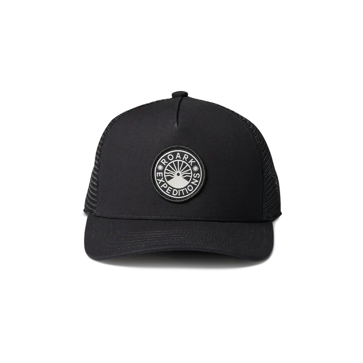 ROARK Station Trucker Snapback Hat Black Men's Hats Roark Revival