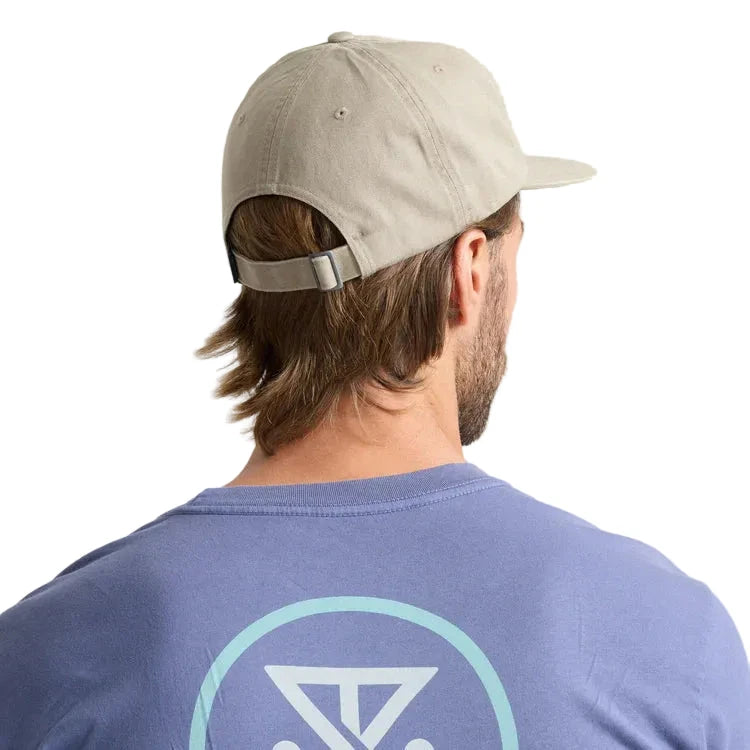 ROARK Made To Fade 6 Panel Washed Fossil Men's Hats Roark Revival