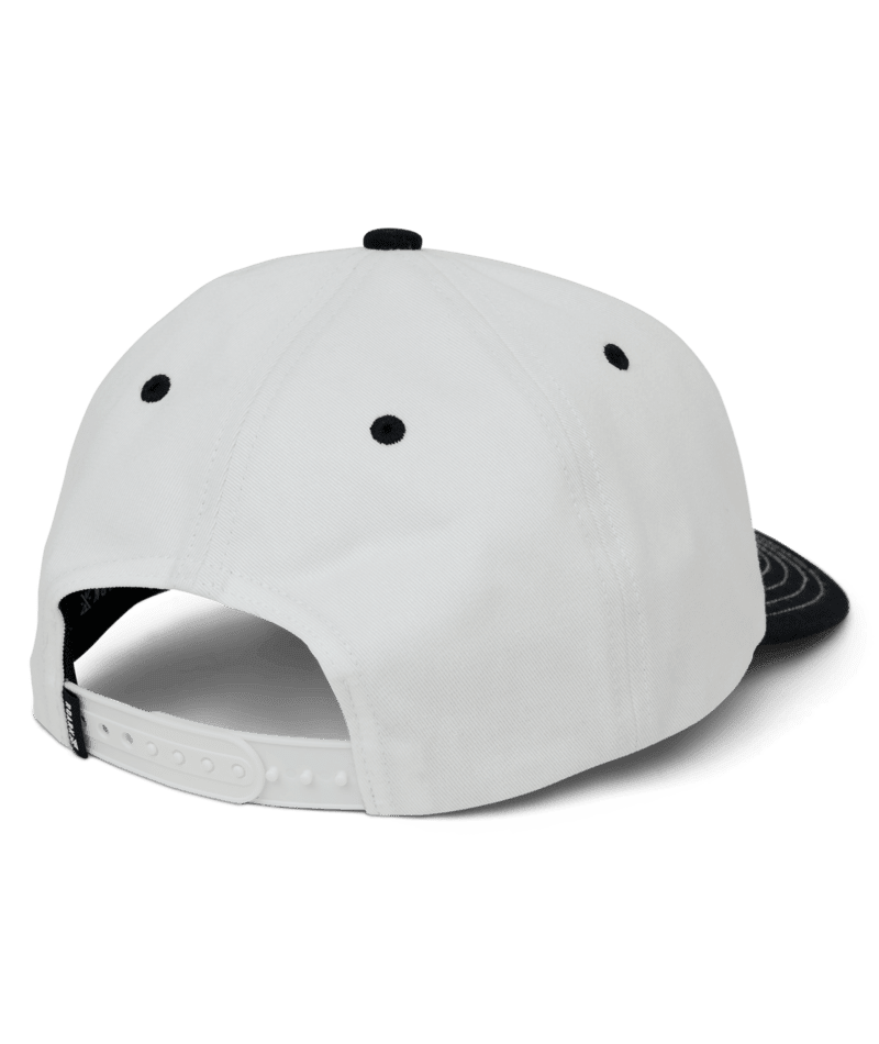 ROARK Journey Snapback Hat White/Black Men's Hats Roark Revival