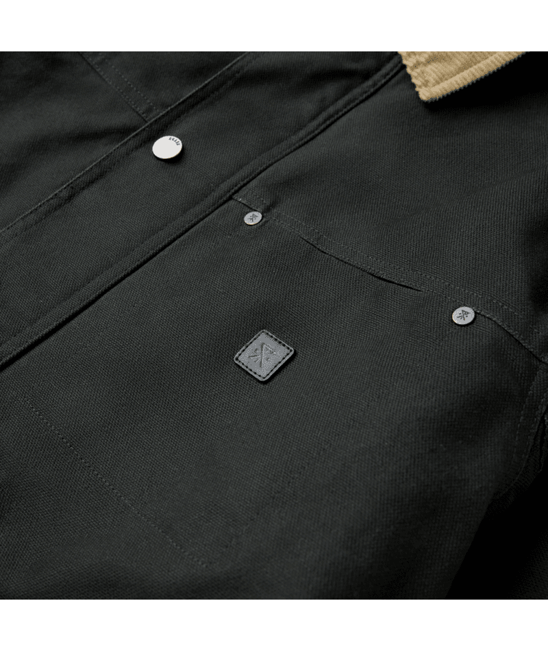 ROARK Open Roads Waxed Canvas Jacket Onyx Men's Street Jackets Roark Revival