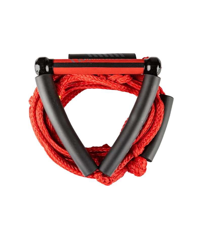 RONIX Bungee Surf Rope With Handle Crimson Red Wakesurf Ropes Ronix