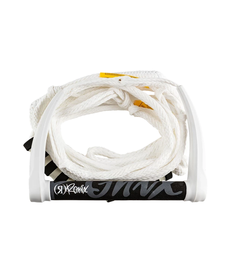 RONIX Silicone Stretch Surf Rope With Handle Whiteout Wakesurf Ropes Ronix