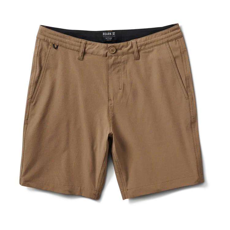 ROARK Hytide Hybrid Shorts Dark Khaki Men's Hybrid Shorts Roark Revival
