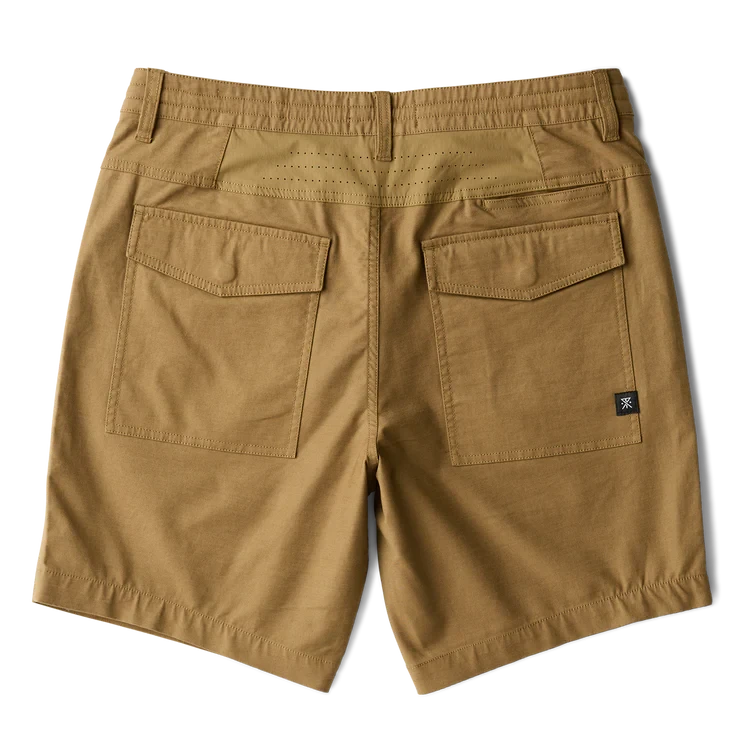 ROARK Layover Pro Traveller Shorts Dark Khaki Men's Walkshorts Roark Revival