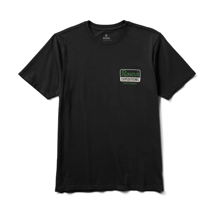 ROARK Expeditions Forever T-Shirt Black Men's Short Sleeve T-Shirts Roark Revival
