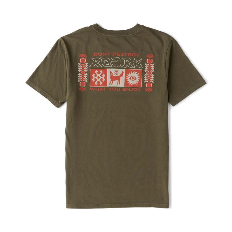 ROARK Enjoy Nature T-Shirt Military Men's Short Sleeve T-Shirts Roark Revival