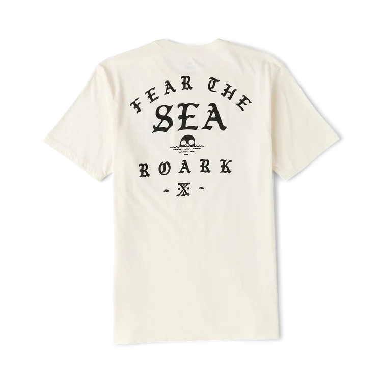 ROARK Fear the Sea Premium T-Shirt Off White