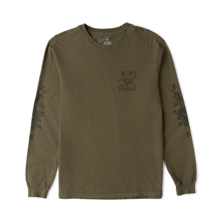 ROARK Reading Ritual Long Sleeve Premium T-Shirt Military Men's Long Sleeve T-Shirts Roark Revival