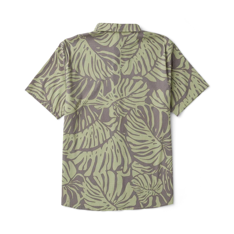 ROARK Bless Up Breathable Stretch Button Up Shirt Shark Men's Short Sleeve Button Up Shirts Roark Revival