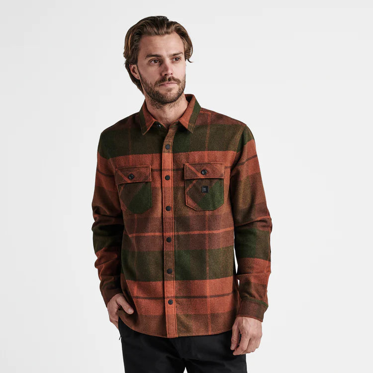 ROARK Nordsman Long Sleeve Flannel Military Men's Long Sleeve Button Up Shirts Roark Revival