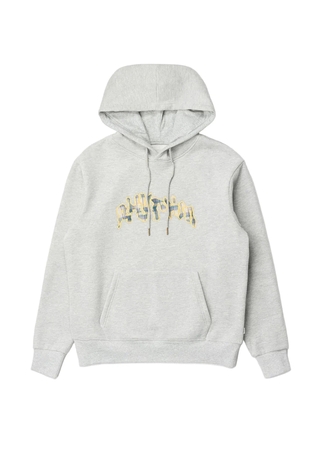 RHYTHM New Realm Pullover Hoodie Athletic Grey Men's Pullover Hoodies Rhythm