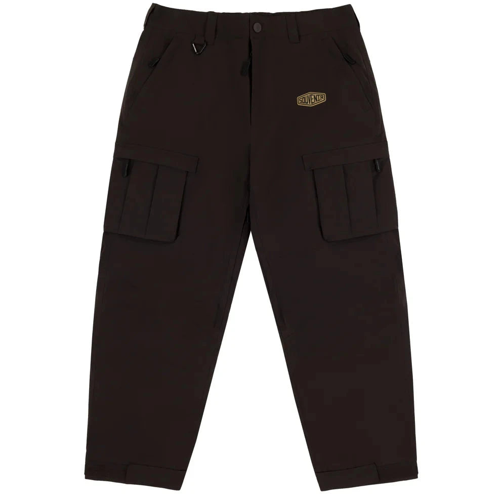 SOUVENIR S2000 Insulated Cargo Snow Pants Chocolate 2026 Men's Snow Pants Souvenir