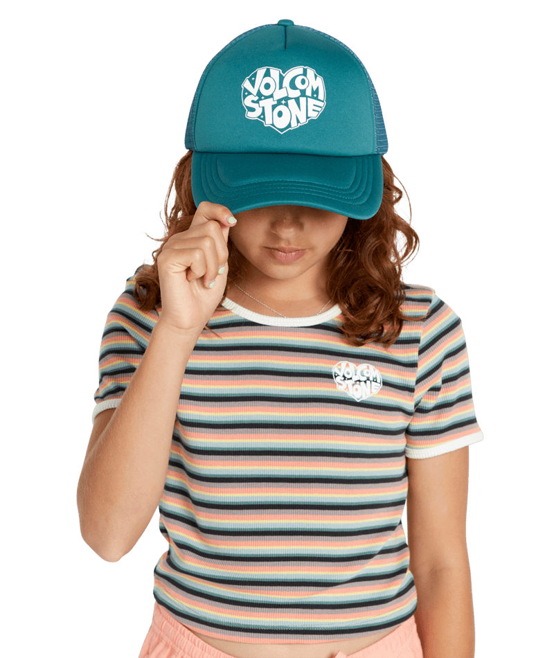 VOLCOM Girl's Hey Slims Hat Deep Sea Girl's Hats Volcom