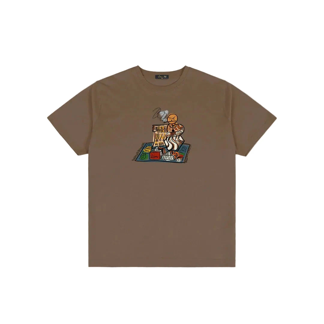 DIME Snackman Dealer T-Shirt Chocolate Men's Short Sleeve T-Shirts Dime MTL
