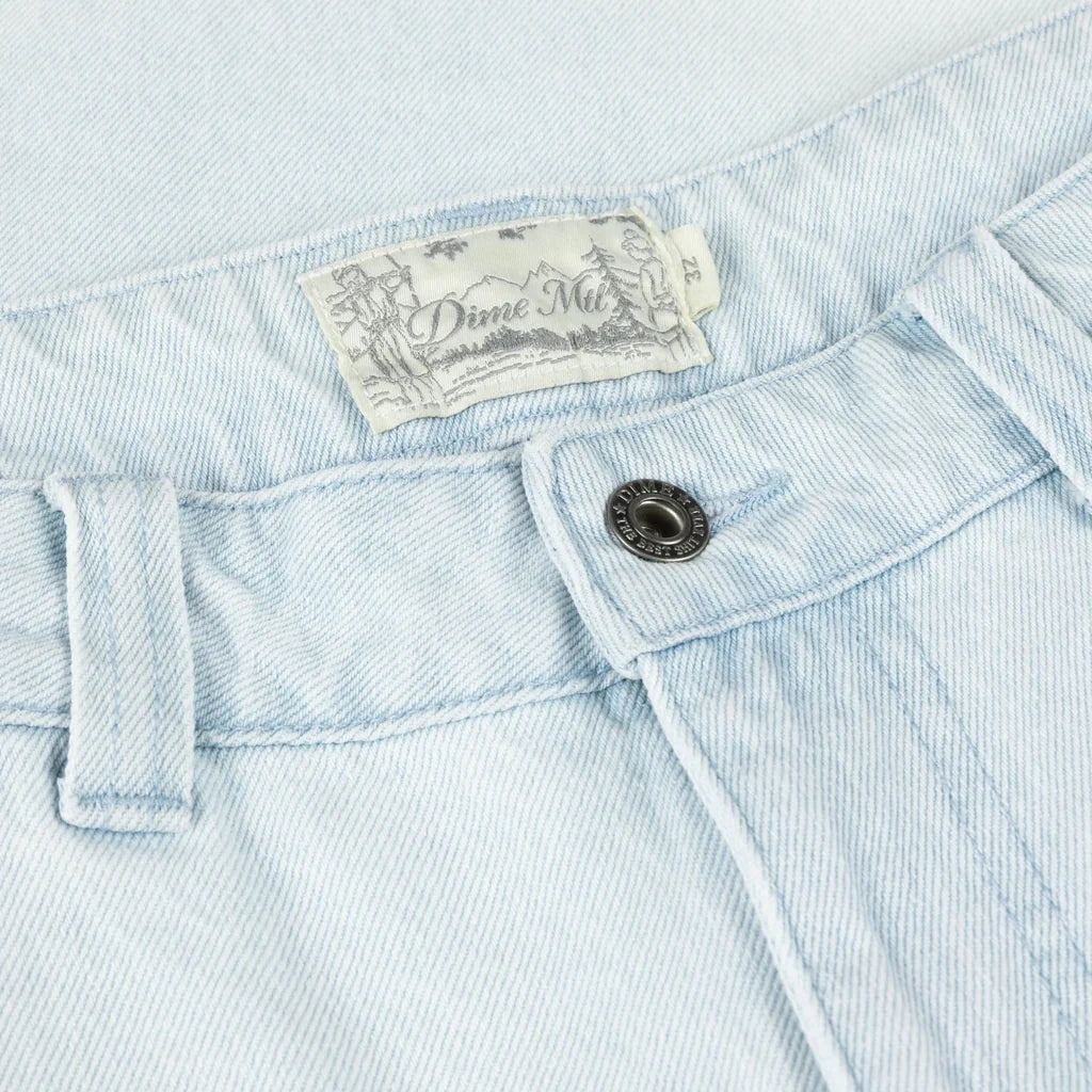 DIME Classic Denim Shorts Faded Blue Men's Walkshorts Dime MTL