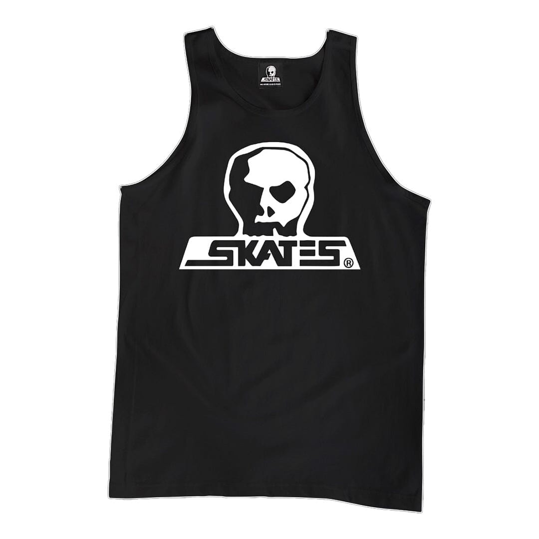 SKULL SKATES Burbs Tank Black Men's Tank Tops Skull Skates