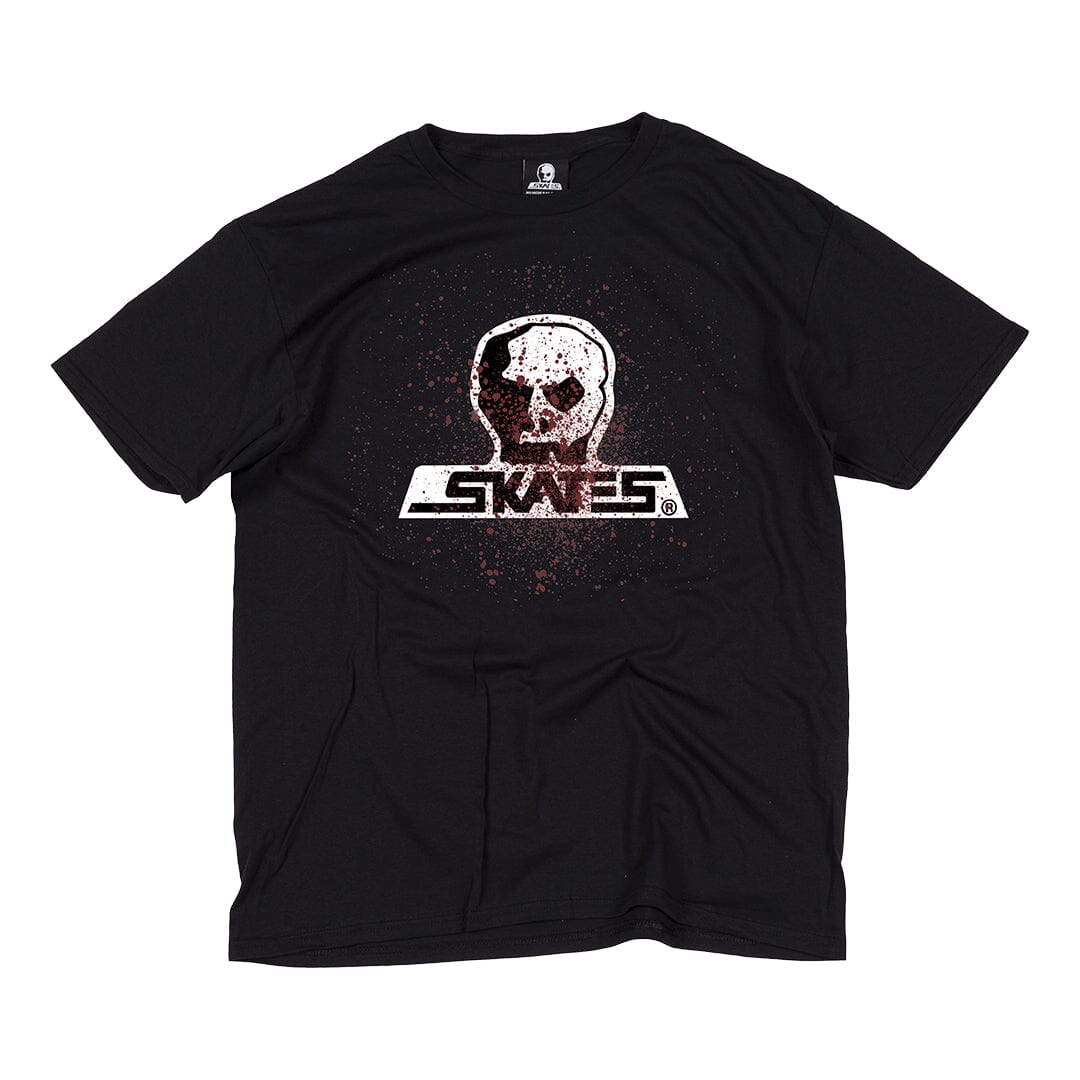 SKULL SKATES Give Blood T-Shirt Black Men's Short Sleeve T-Shirts Skull Skates