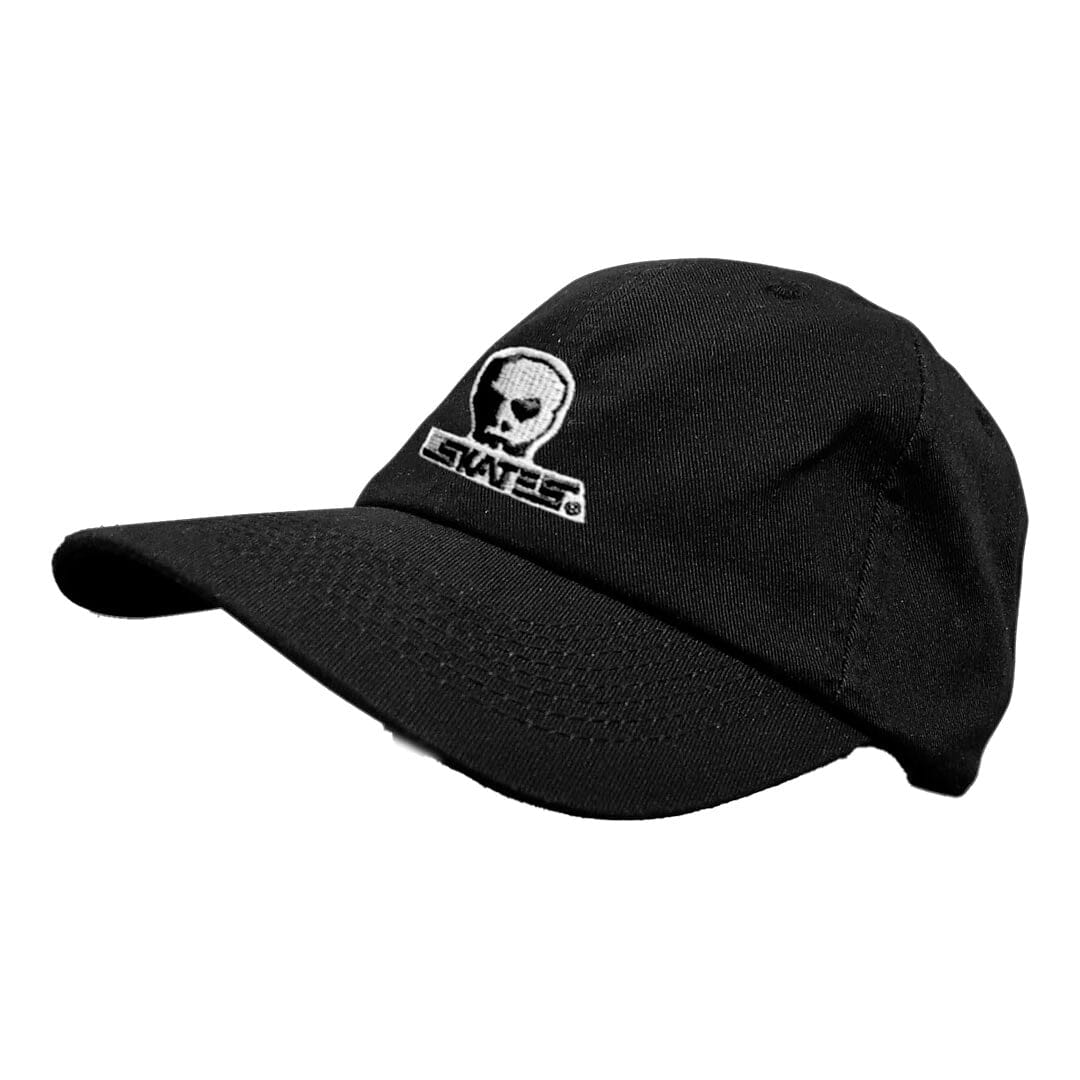 SKULL SKATES Embroidered Dad Cap Black
