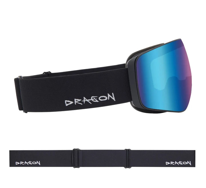 DRAGON Slain Mag Toric Sable - Lumalens Blue Ion + Clear Goggle Snow Goggles Dragon
