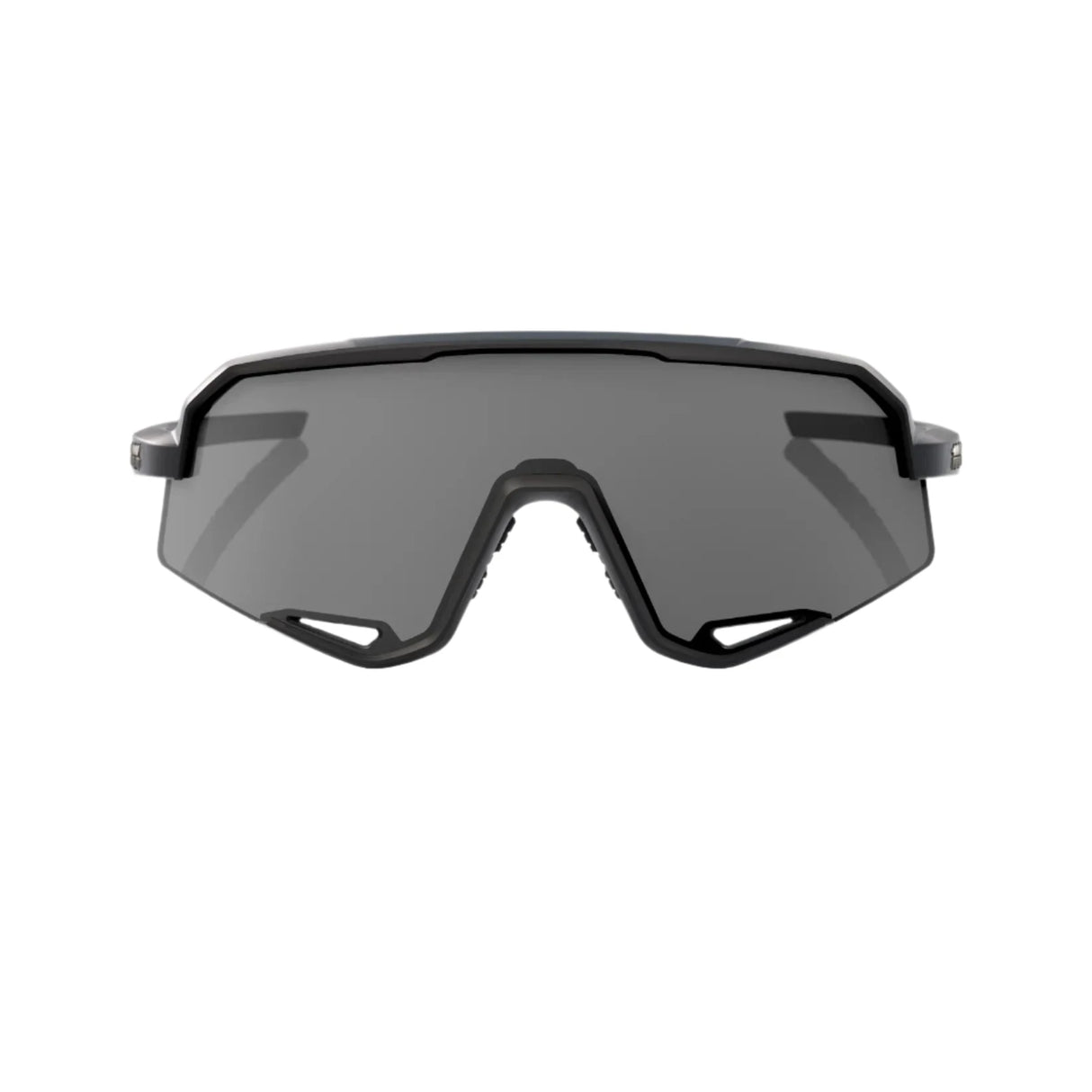 100% Slendale Matte Black - Smoke Sunglasses Sunglasses 100%