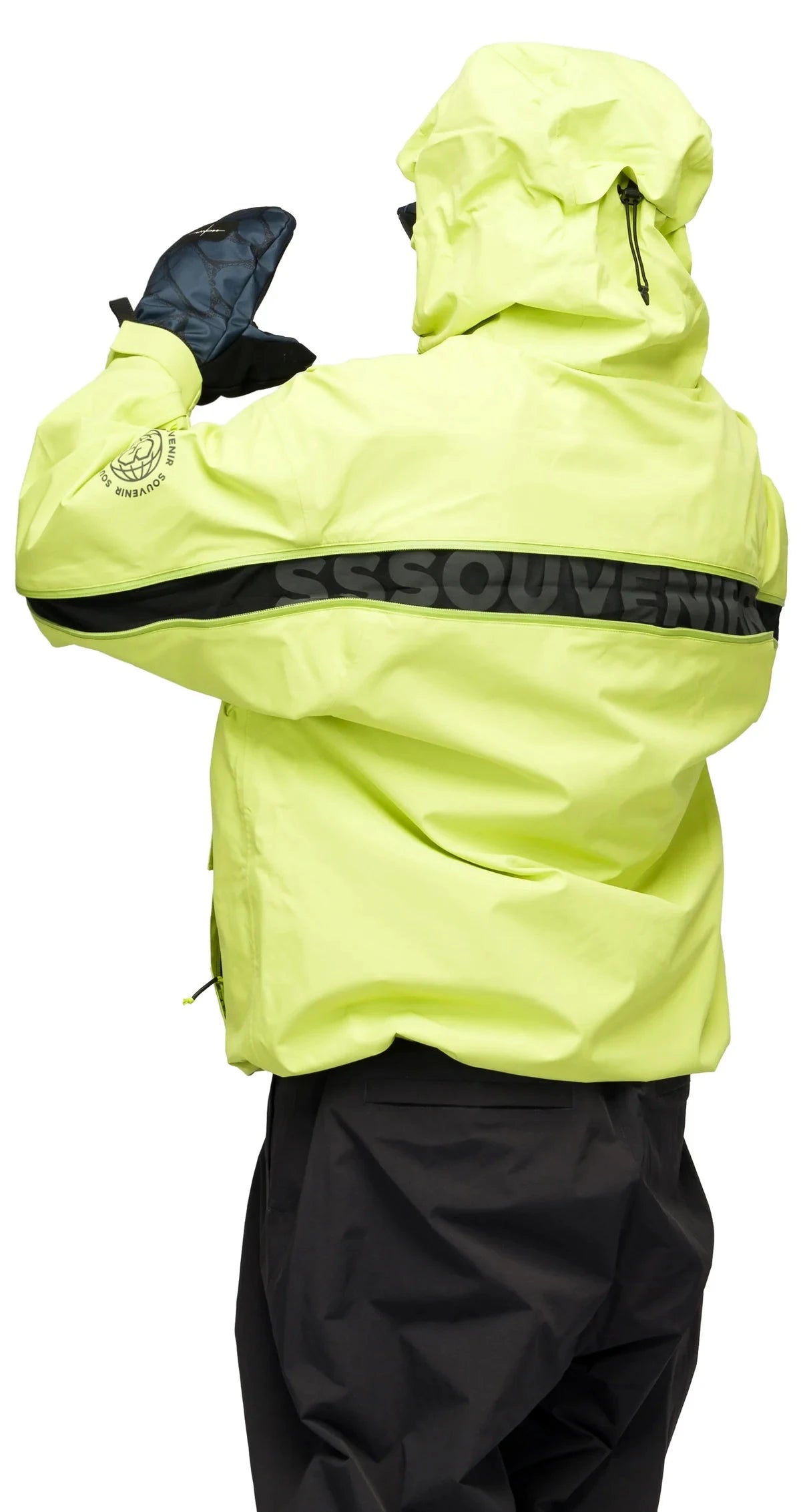 SOUVENIR Vent Snow Jacket Slime 2027 Men's Snow Jackets Souvenir