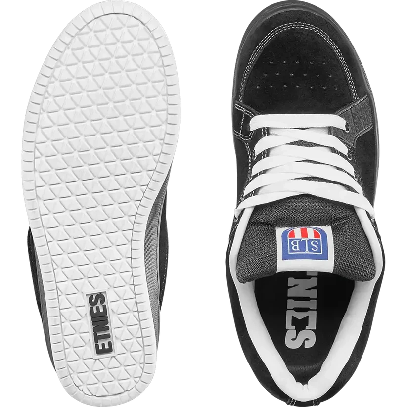 ETNIES Sal 23 Shoes Black/White Men's Skate Shoes Etnies