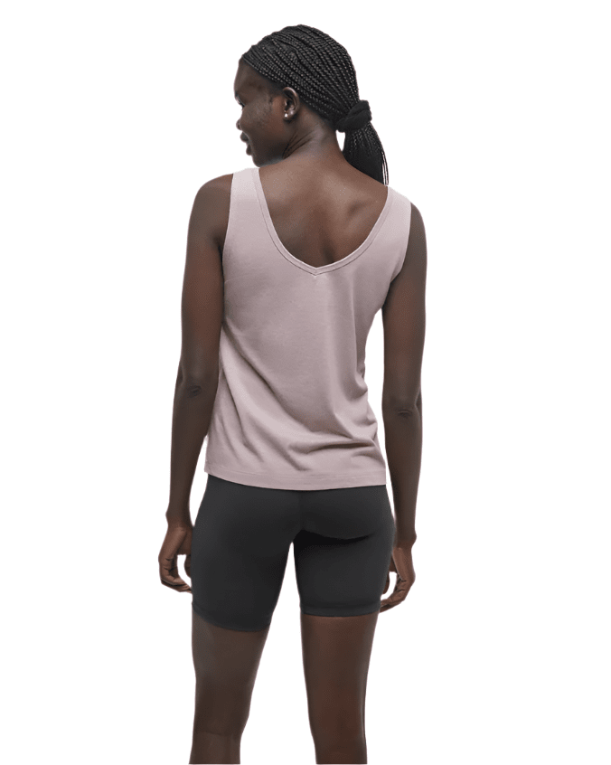 TENTREE Women's Kinney Tank Top Vintage Mauve Heather Women's Tank Tops and Halter Tops Tentree