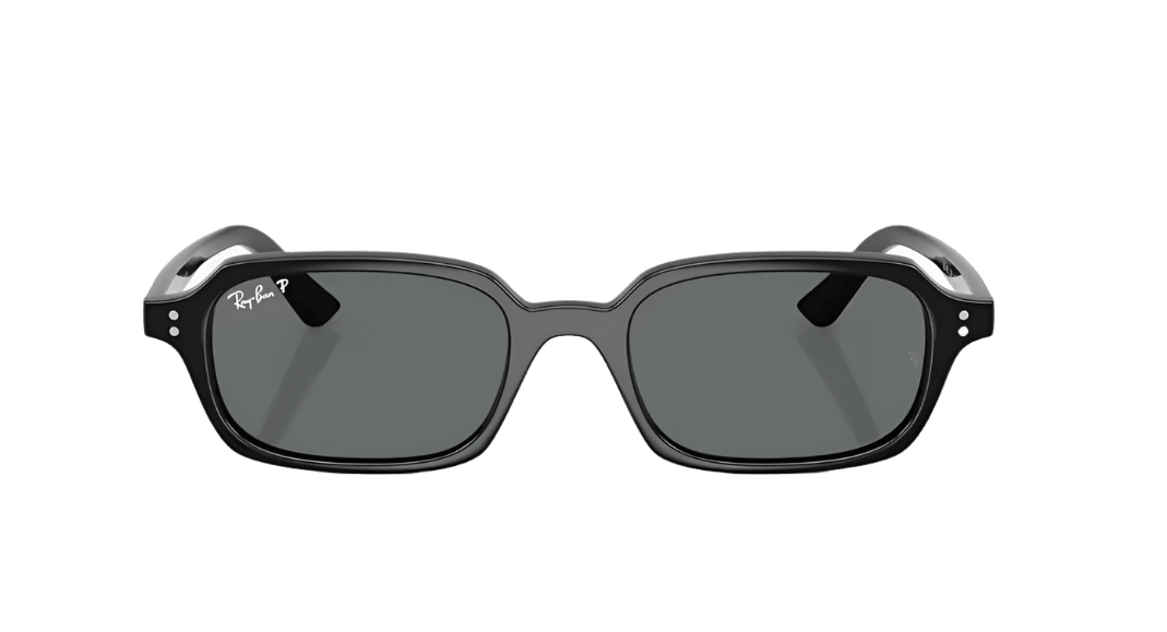 RAY-BAN Zuri Polished Black - Dark Grey Polarized Sunglasses Sunglasses Ray-Ban