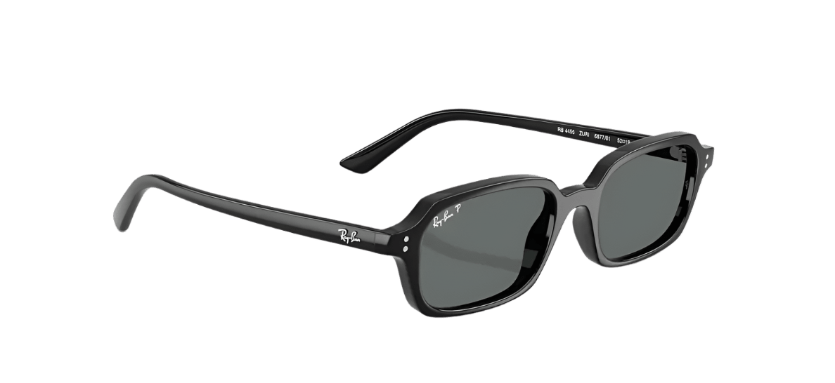 RAY-BAN Zuri Polished Black - Dark Grey Polarized Sunglasses Sunglasses Ray-Ban