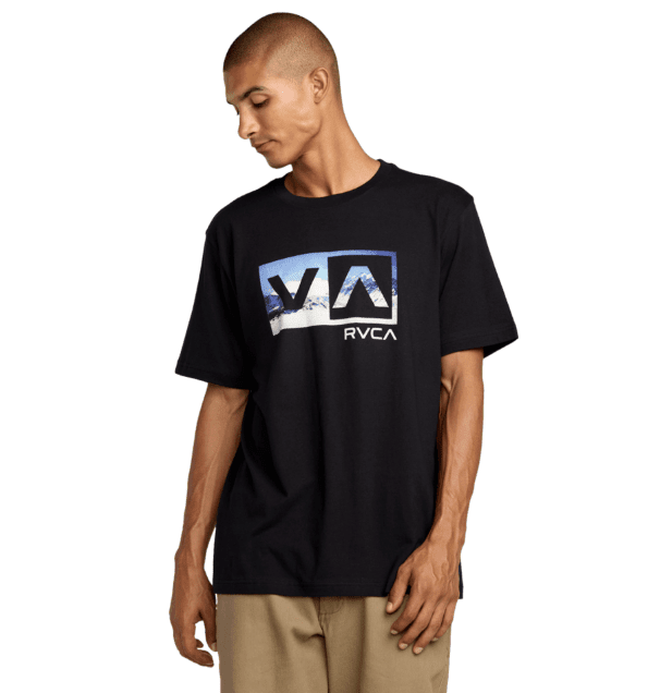 RVCA Balance Box T-Shirt Black Men's Short Sleeve T-Shirts RVCA
