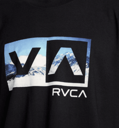 RVCA Balance Box T-Shirt Black Men's Short Sleeve T-Shirts RVCA