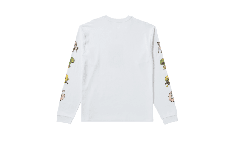 RVCA KSL Long Sleeve T-Shirt White Men's Long Sleeve T-Shirts RVCA