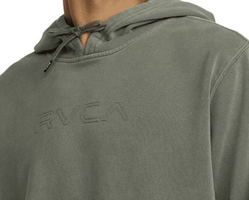RVCA PTC Hoodie 2 Sage Leaf Men's Pullover Hoodies RVCA